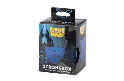 Dragon Shield Strongbox Deck Box - Clear Blue - Cards Accessories